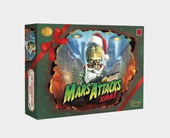 Topps Is Bringing Mars Attacks to Christmas with Celebrity Autos and Inserts