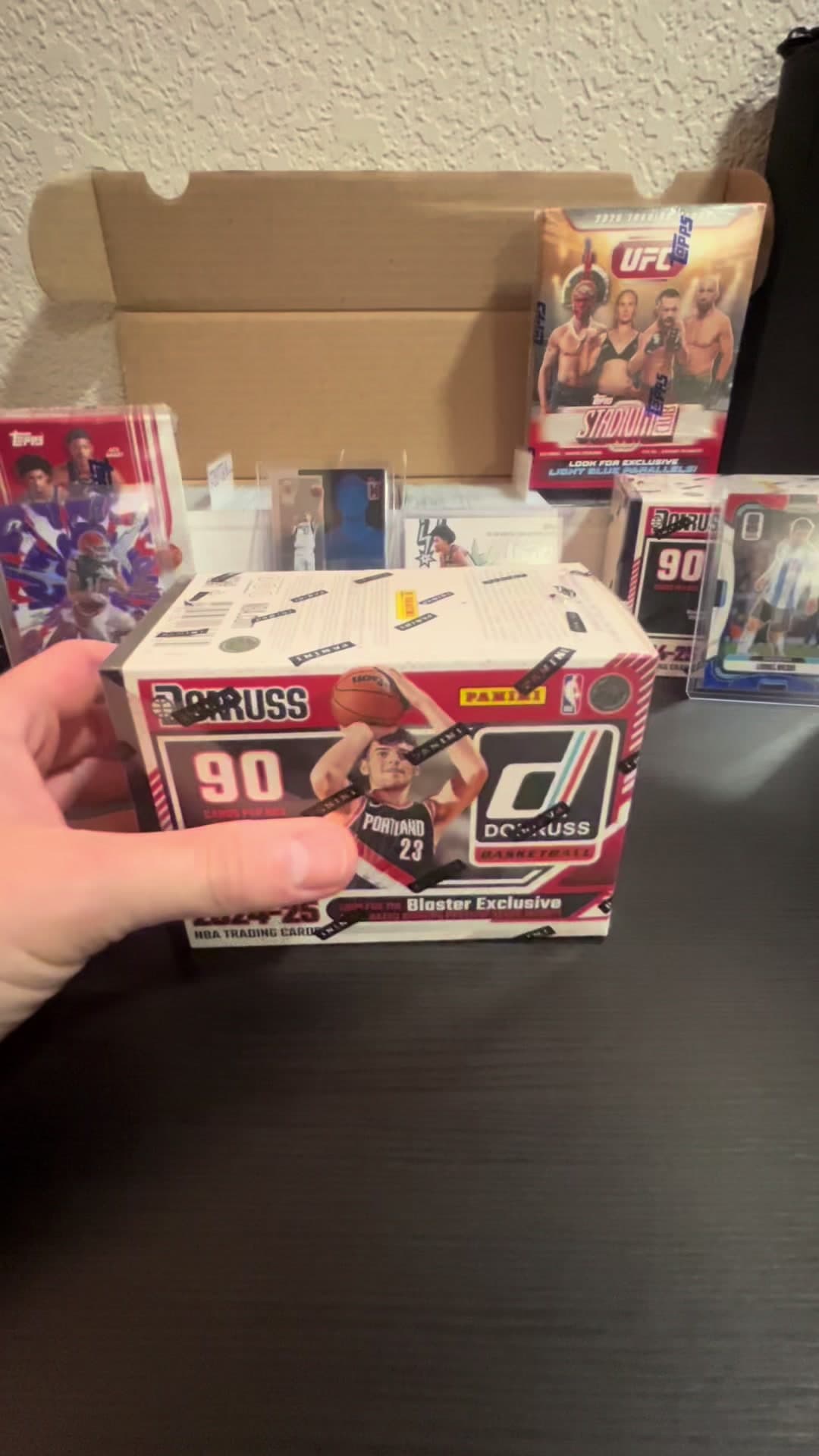 Here we go!! Opening a blaster of the NBA Donruss from 24-25! Hunting for the downtown Stephon Castle RC insert 🤣!! • • • #tradingcards #ba