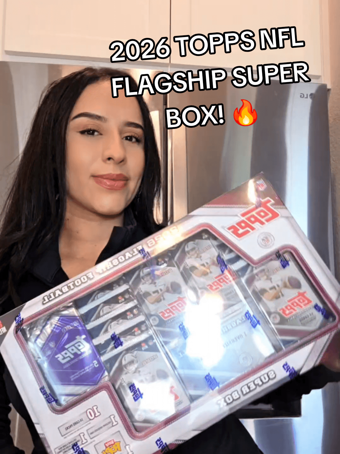 NFL IS HERE!! 2026 TOPPS NFL FLAGSHIP SUPER BOX PART 1! #ToppsFootball #NFL #Footballcards #SportsCards #TheHobby