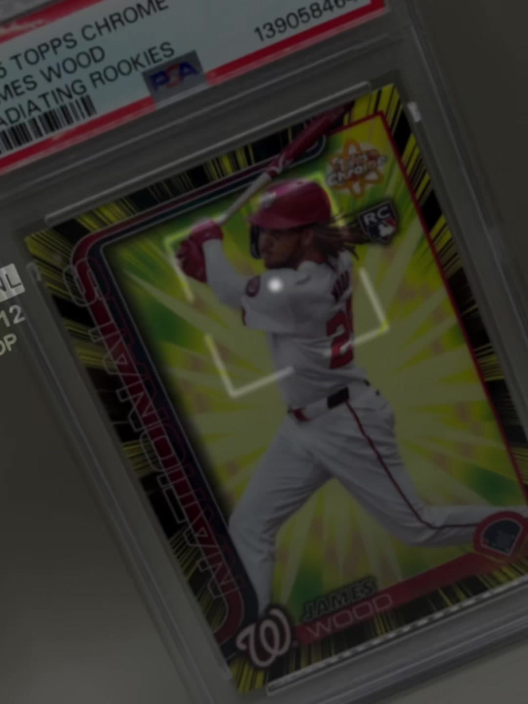 James Wood has superstar potential written all over him 👀🔥 Is this the Nationals rookie card you grab before everyone else catches on? #Ja