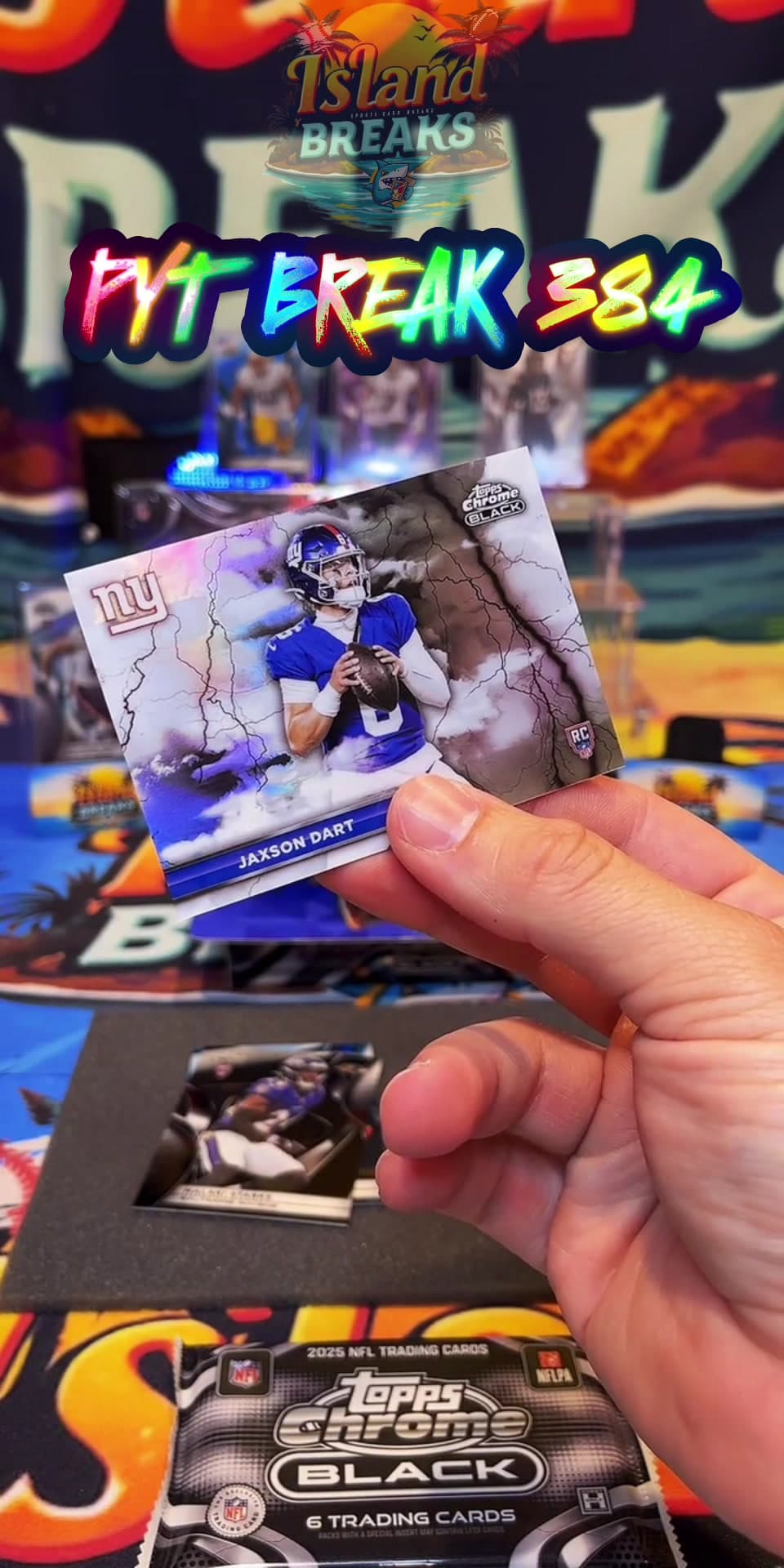 PYT BREAK 384 in the books! 2025 Topps chrome black football keeps on delivering π₯ππΌ #cardbreaks #footballcards #toppschromeblack #toppsf