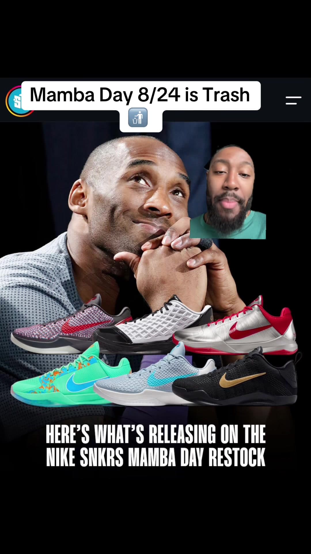 Did anyone get anything for mamba day 2026 ? #mambaday #kobebryant #kobe5 #fyp #greenscreen