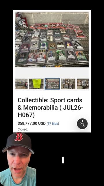 This is where all the lost USPS mail ends up from the “dead piles” especially Sports Cards