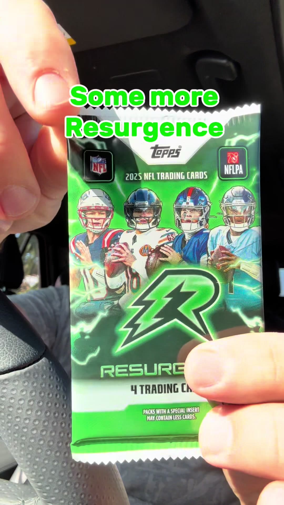 Back with some more Resurgence Rips!!! #sportscards #nfl #footballtiktok #topps #cardrips