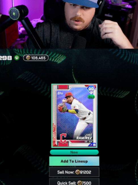 205k Pack Opening! #mlbtheshow26 #fypシ #funny