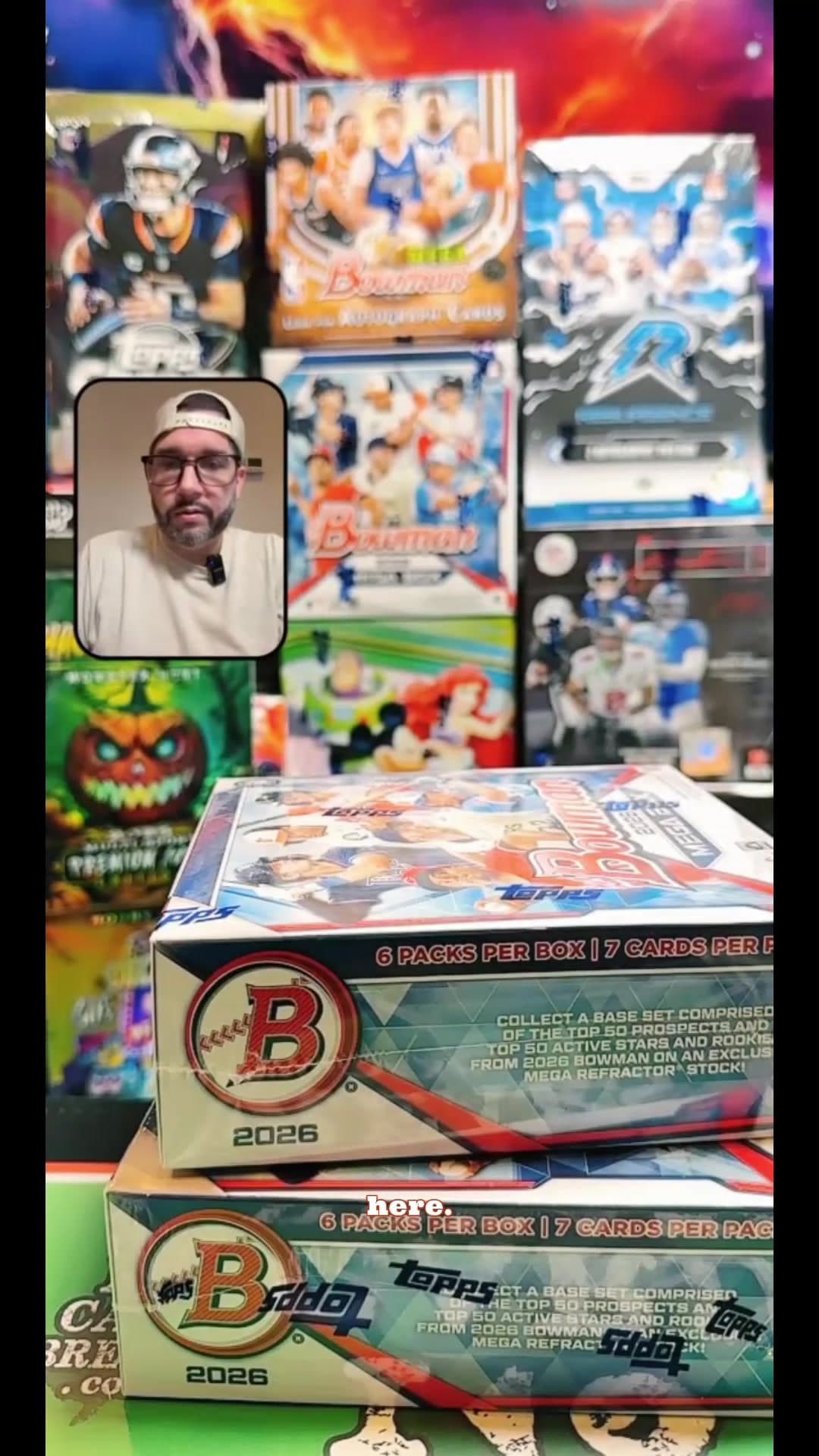 Bowman Baseball 2026 Mega Box