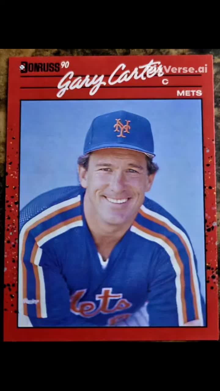 Baseball Cards Come to Life MLB Nicknames Gary Carter - The Kid The nickname was coined during his first Montreal Expos spring training in