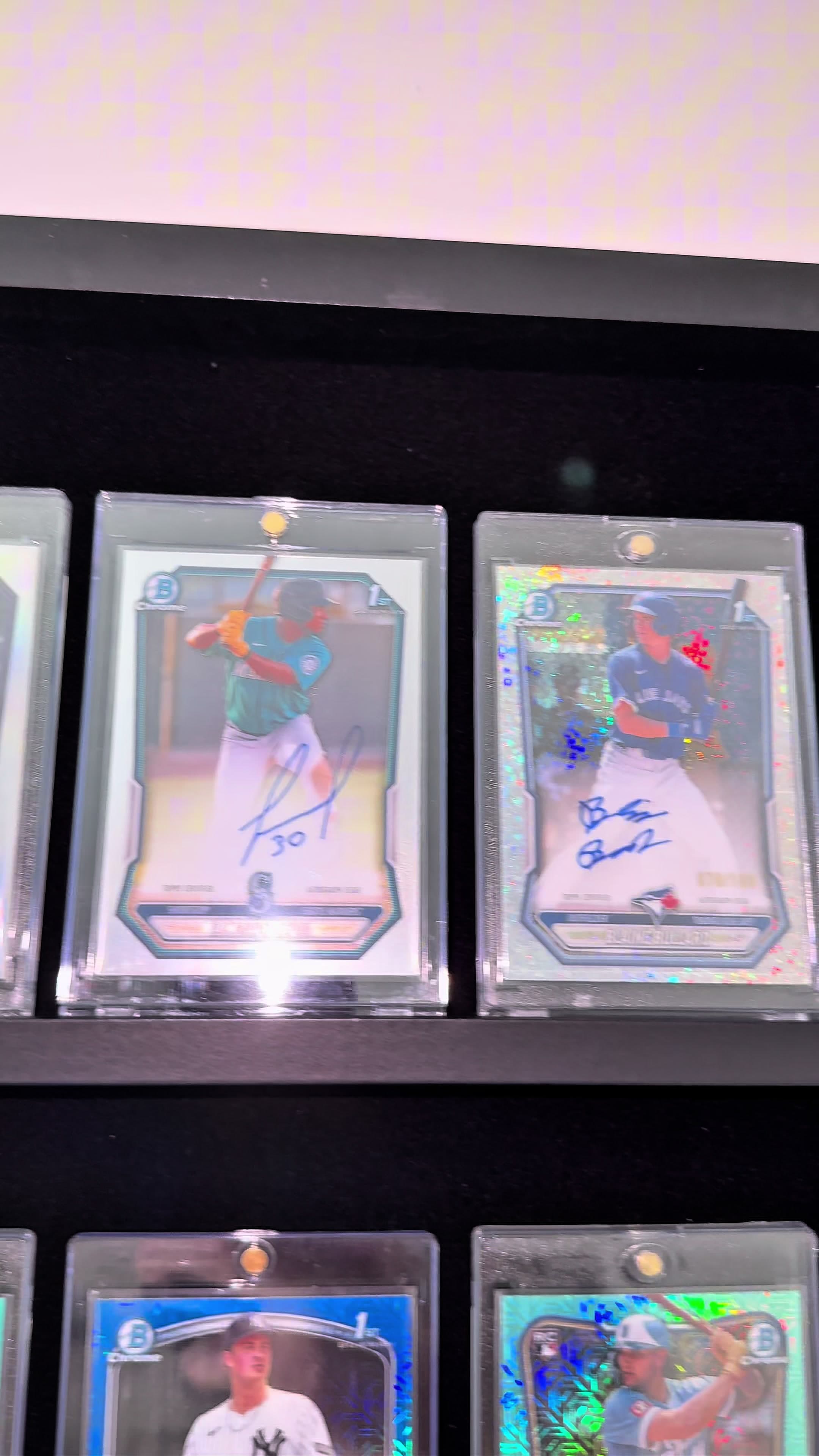 2026 Bowman Baseball has been FIRE! 🔥 Here are some of my hits! A few more are getting graded right now. 💪🏻 #foryoupage #viral #topps #bo