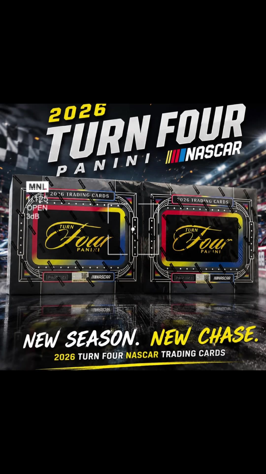 Don’t miss out! Panini Turn Four is now Available! #racing #tradingcards #thehobby #paniniamerica