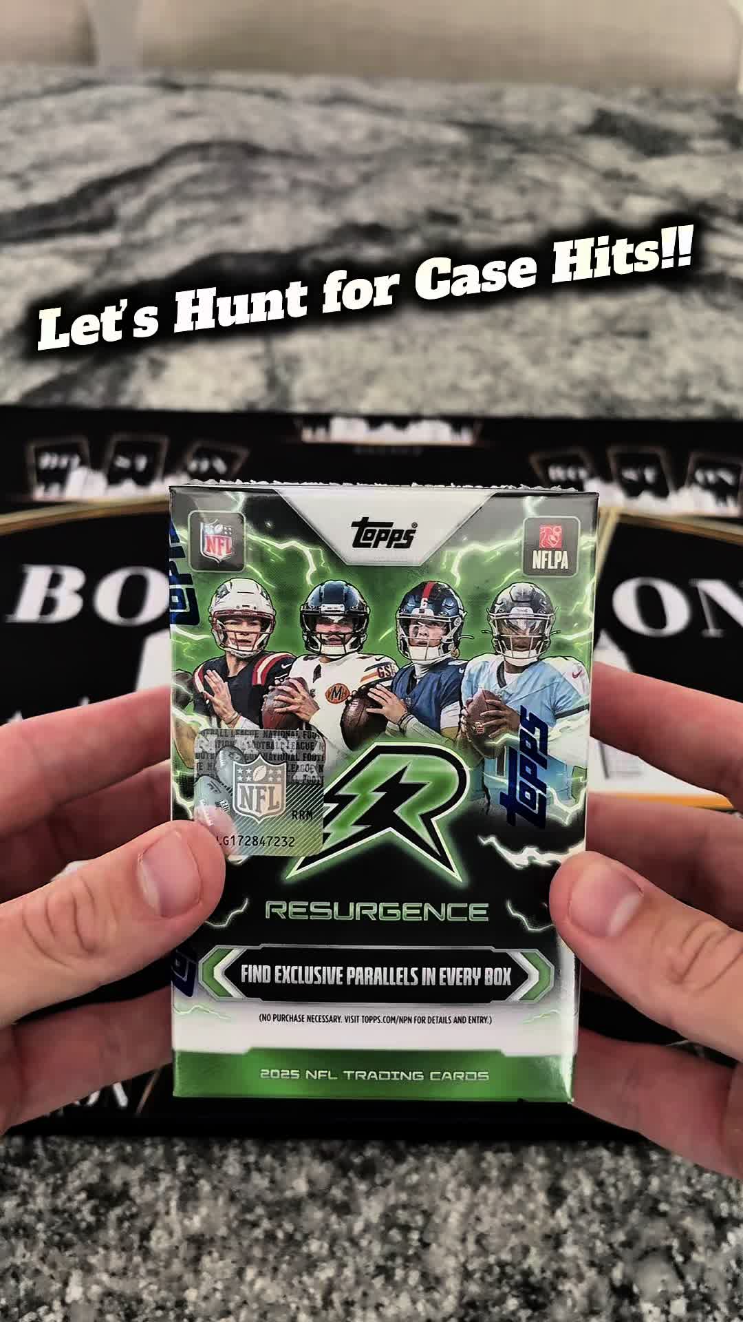 Can we finally make a profit from a Topps Resurgence blaster👀??? • • #sportscards #sportscardshows #sportscardsandmemorbilia #cardcollector