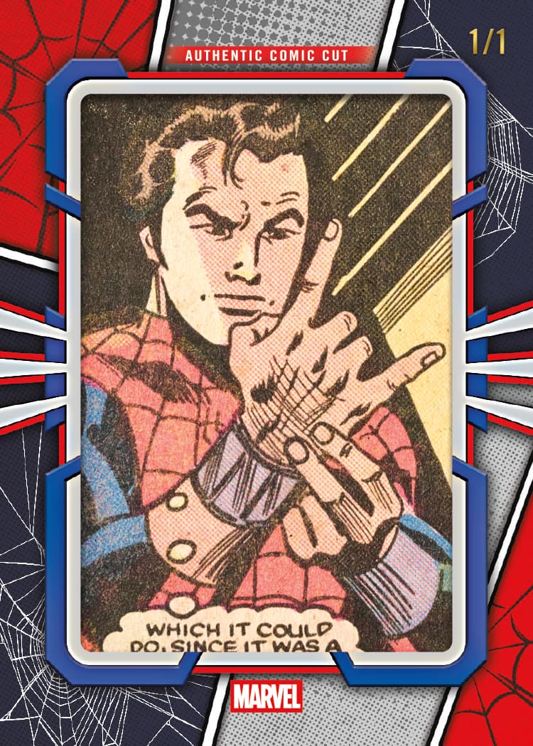 Spider-Man Comic Cut Relics (1-of-1)