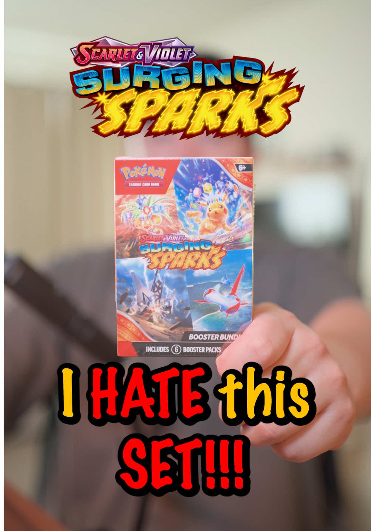 Opening the WORST Scarlett & Violet set of all time! • @Pokémon Company Int’l @Pokémon/ポケモン【公式】 • #surgingsparks #pokemoncards #pok