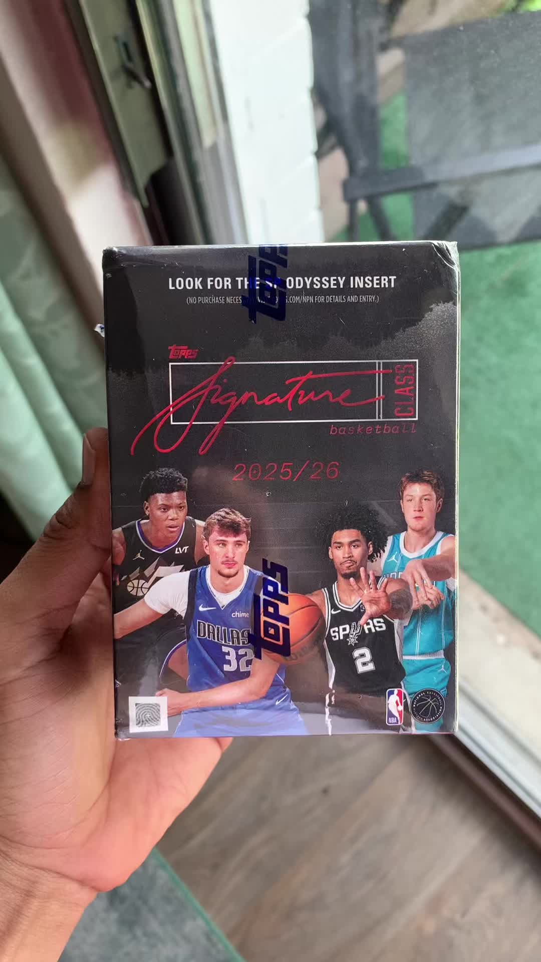2025-26 Topps Signature Class Value Box!! No #FlaggFriday for me 😭 #sportscards #hobby #nba #basketball
