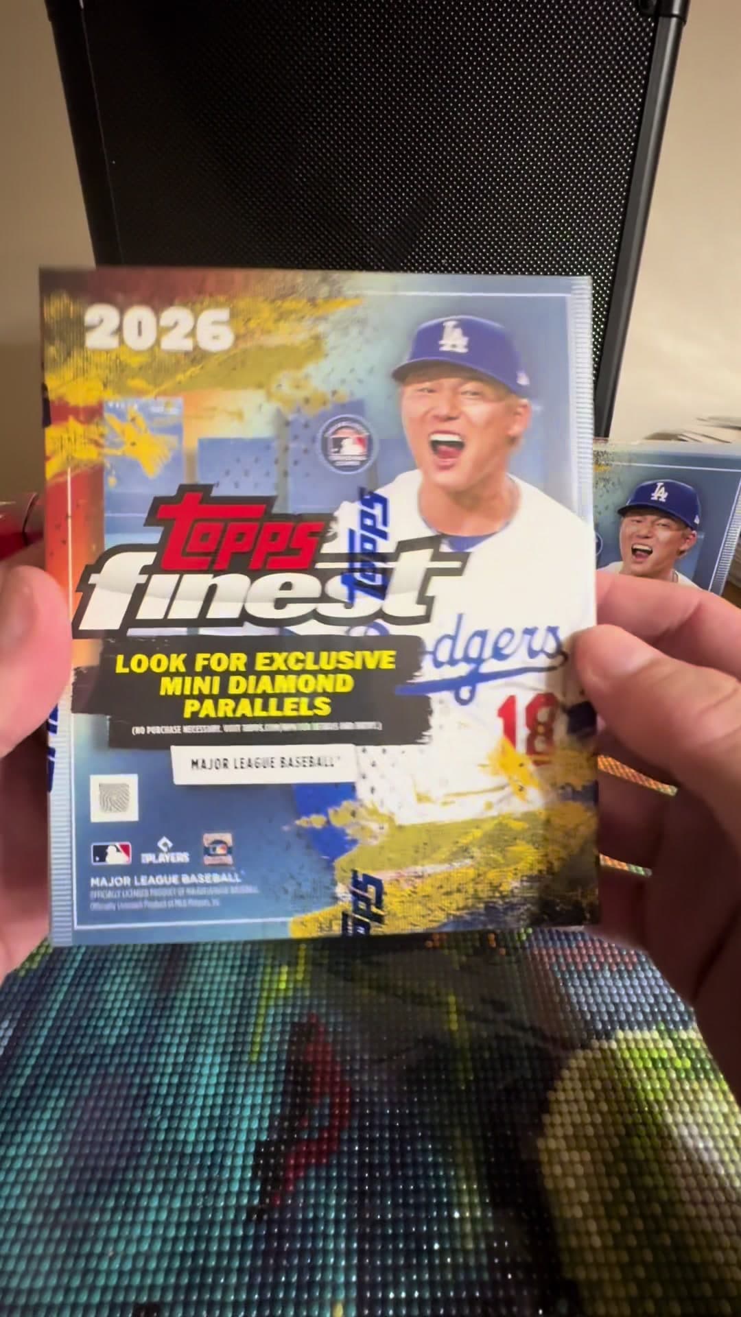 ⚾️ Yes, another Topps Finest Mega Box rip! So much value in these boxes! I’m hoping to get some more during the National! #toppschrome #fyp
