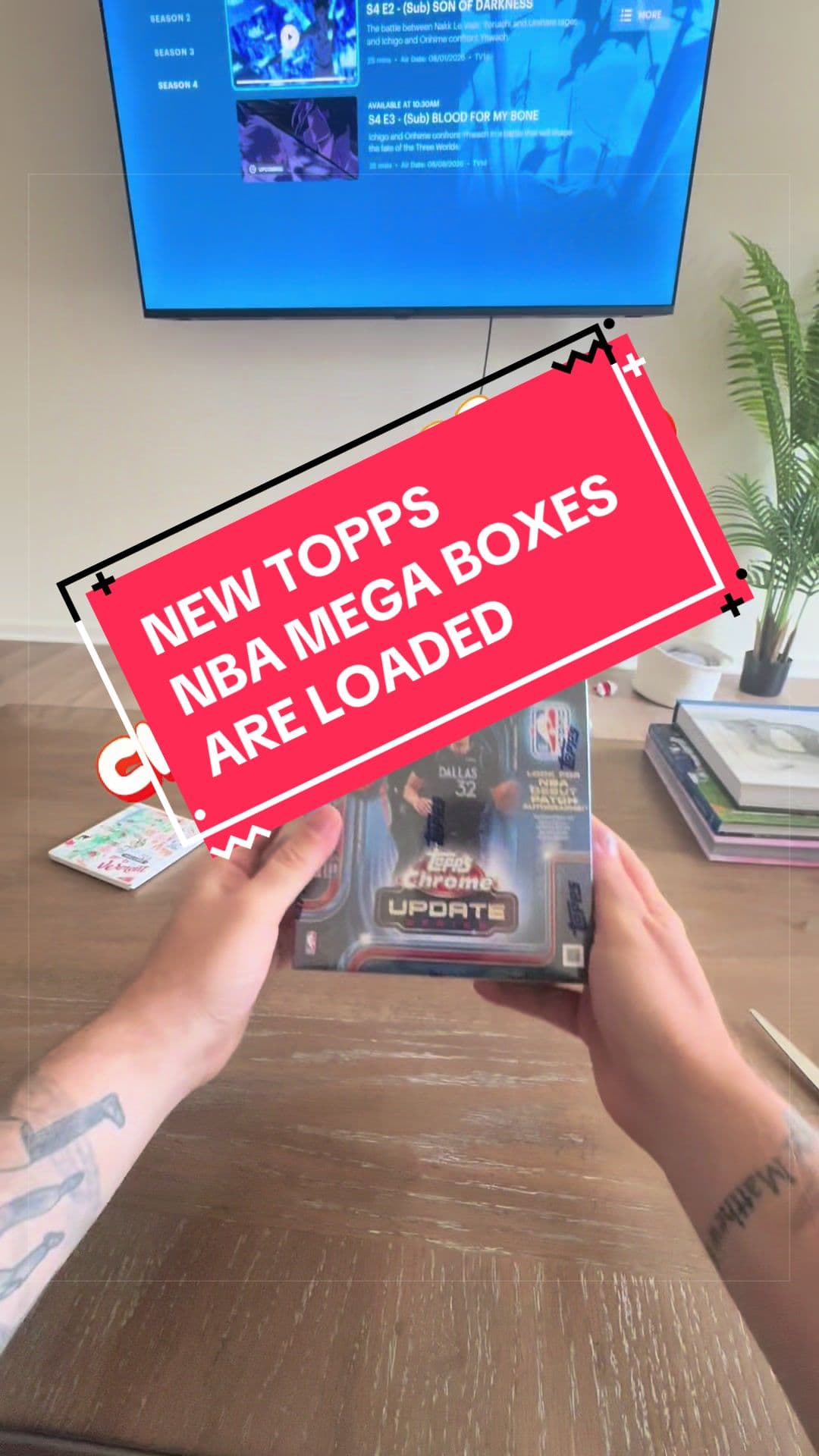 If you see the new Topps chrome megas. Buy it. I wish I got more !! #toppschrome #basketballcards #fyp #topps #megabox