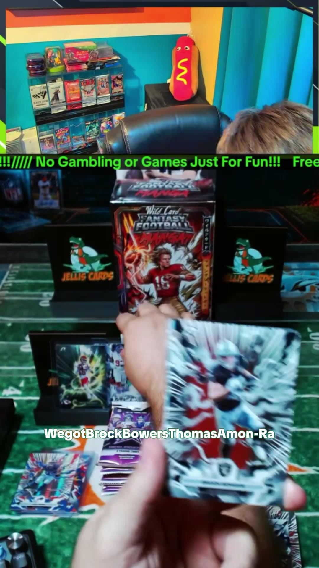 2026 Wild Card Fantasy Football Manga Hobby Box