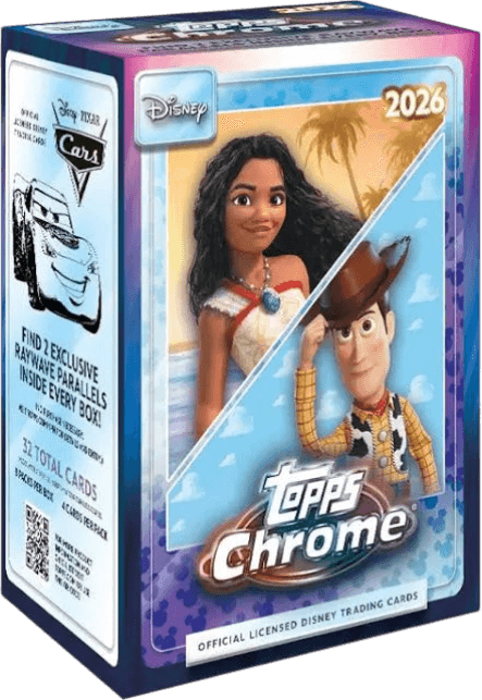 Topps Chrome Disney 2026 Is Here — and the Auto Checklist Is a Collector's Dream