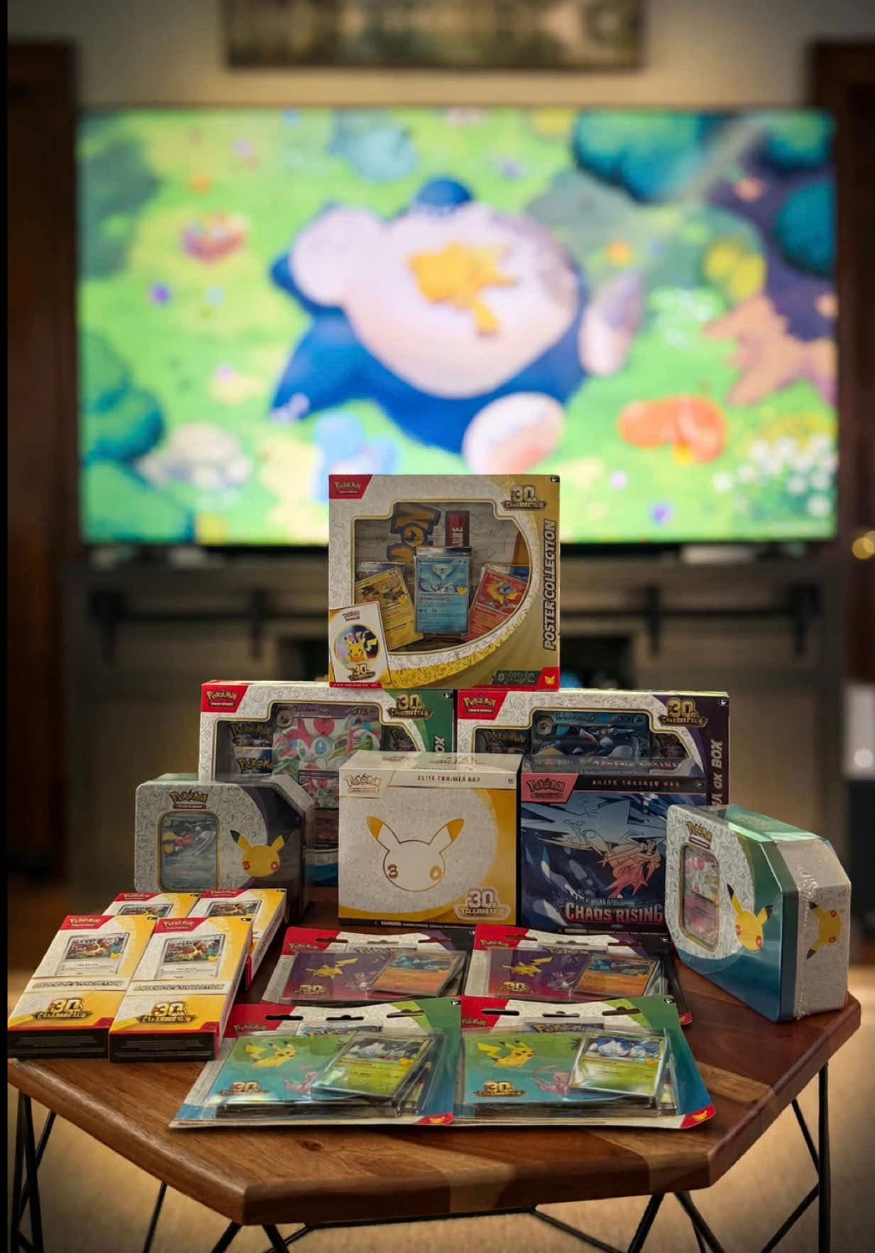 Pokèmon 30th celebration!🎉 #pokemon #pokémon #pokemontcg #pikachu #pokemoncards