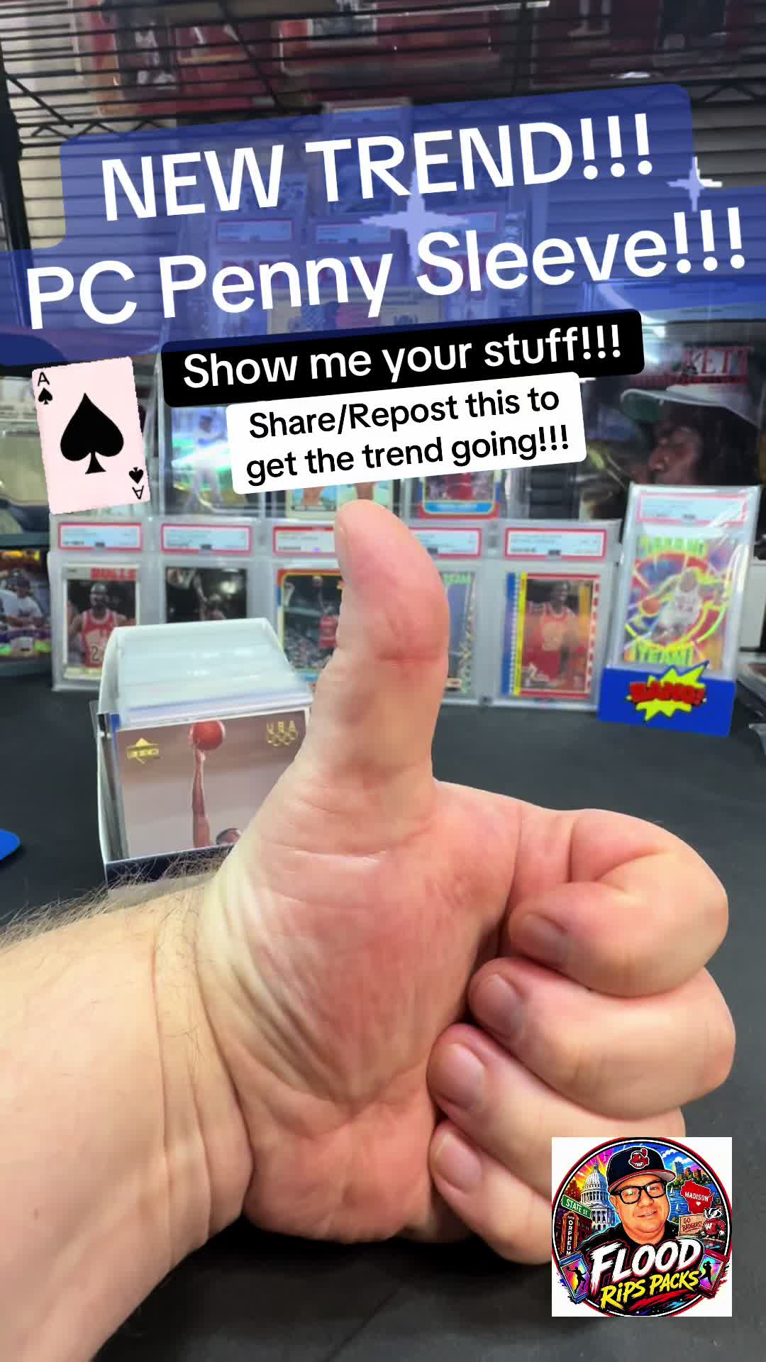 Let’s start a Hobby Trend!!! Make sure to use the hashtag PCPENNY!!! #pcpenny #sportscards #whodoyoucollect #thehobby #cardcollector @waxthe