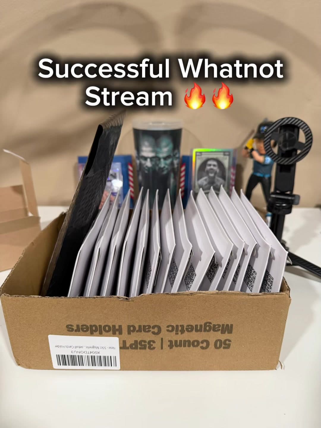 POV: Delivering the orders from a successful UFC Singles Whatnot stream 📦🥊 Really appreciate everyone who pulled up, hung out, and grabbed