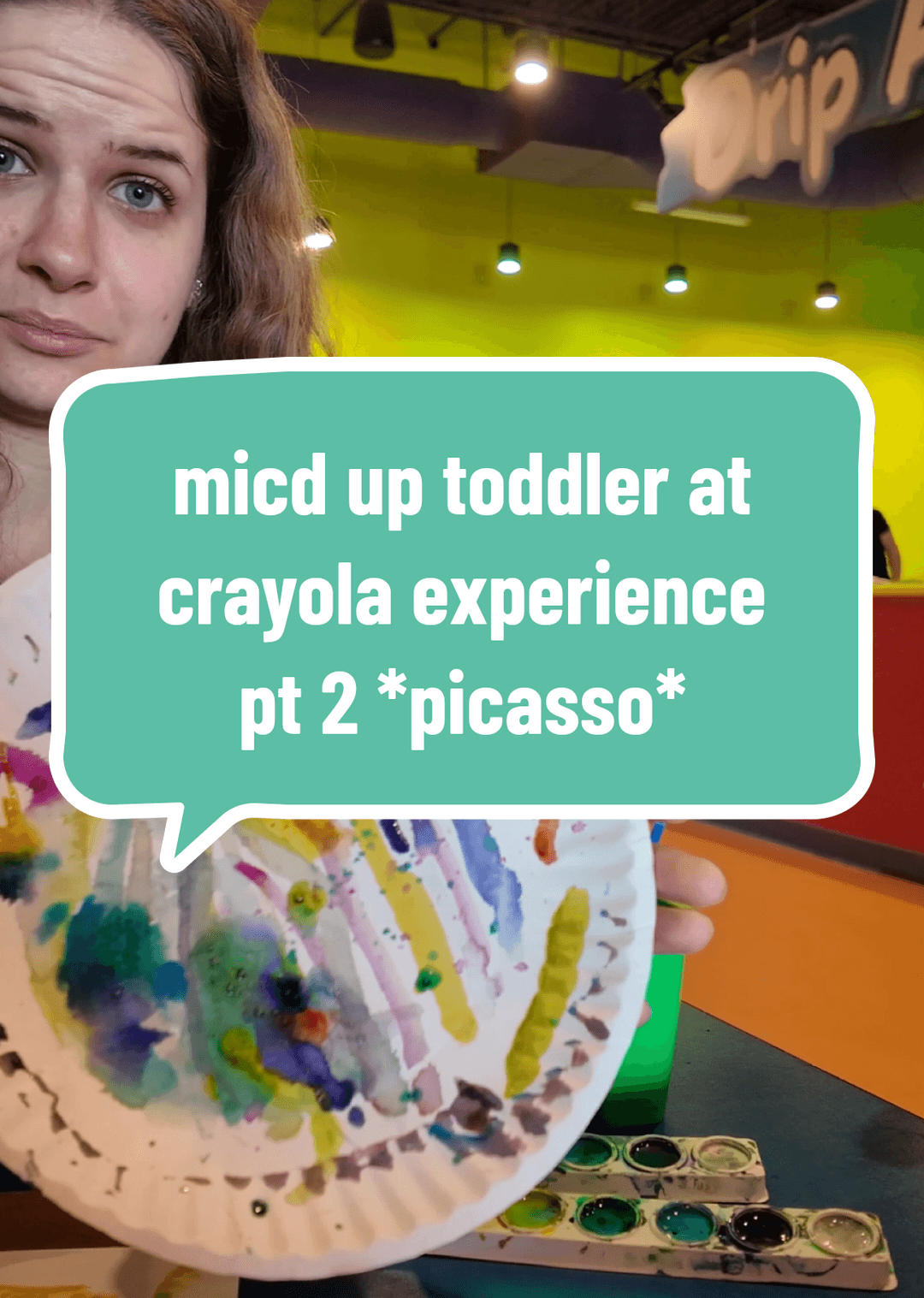 I wike it... picasso. 👩🎨🎨
@Crayola @Crayola Experience
#micdup #toddlertok #crayola #crayolaexperience #toddleractivities