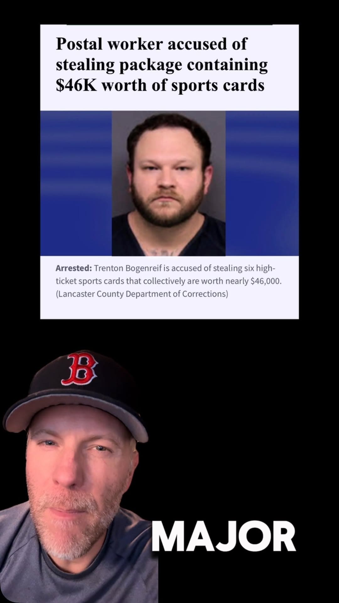USPS Worker BUSTED Stealing $46K of Sports Cards