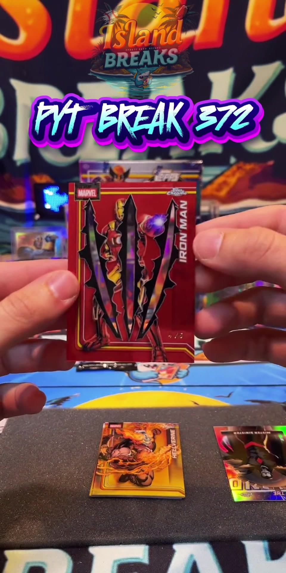 PYT BREAK 372 in the books! An absolute crazy way to start 2026 Topps Chrome Marvel Comics on release day! π₯ππΌ #cardbreaks #toppsbreak #t