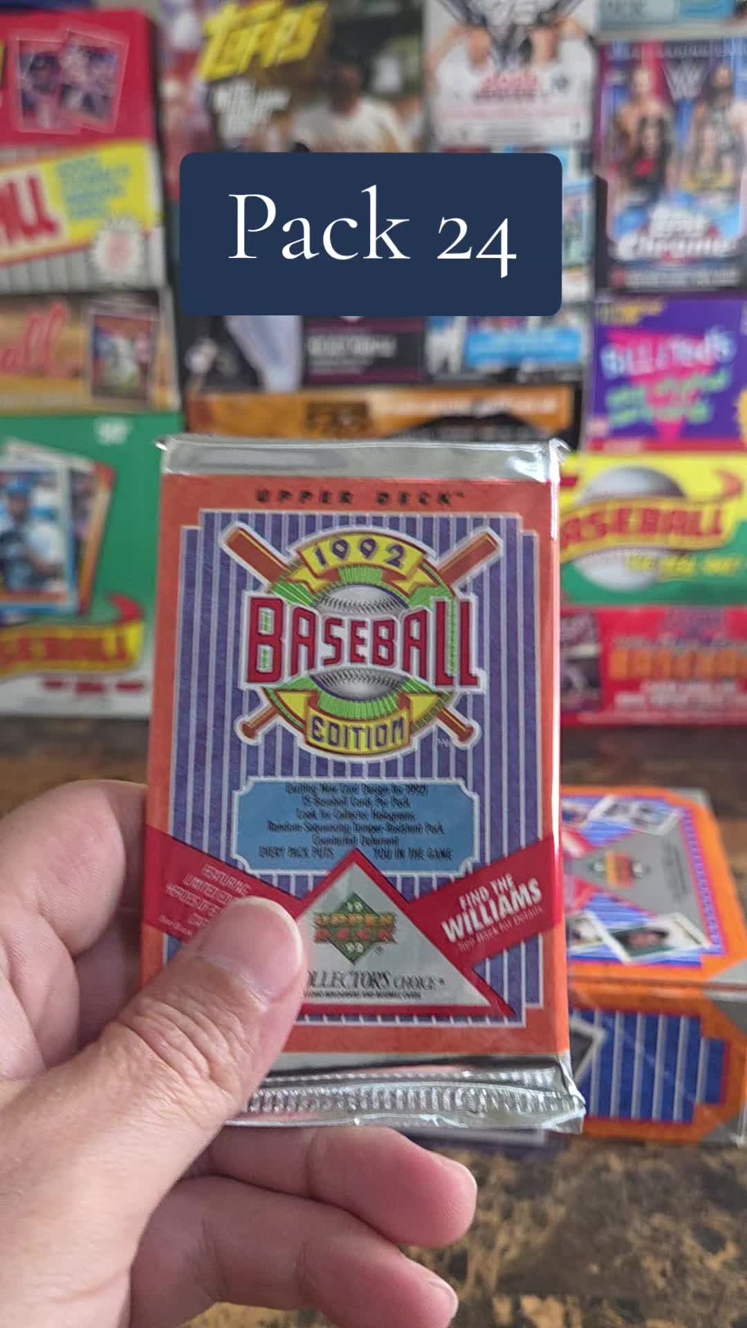1992, UpperDeck, Baseball, Packopening #MLB #thehobby #baseballcards #packopening #fyp