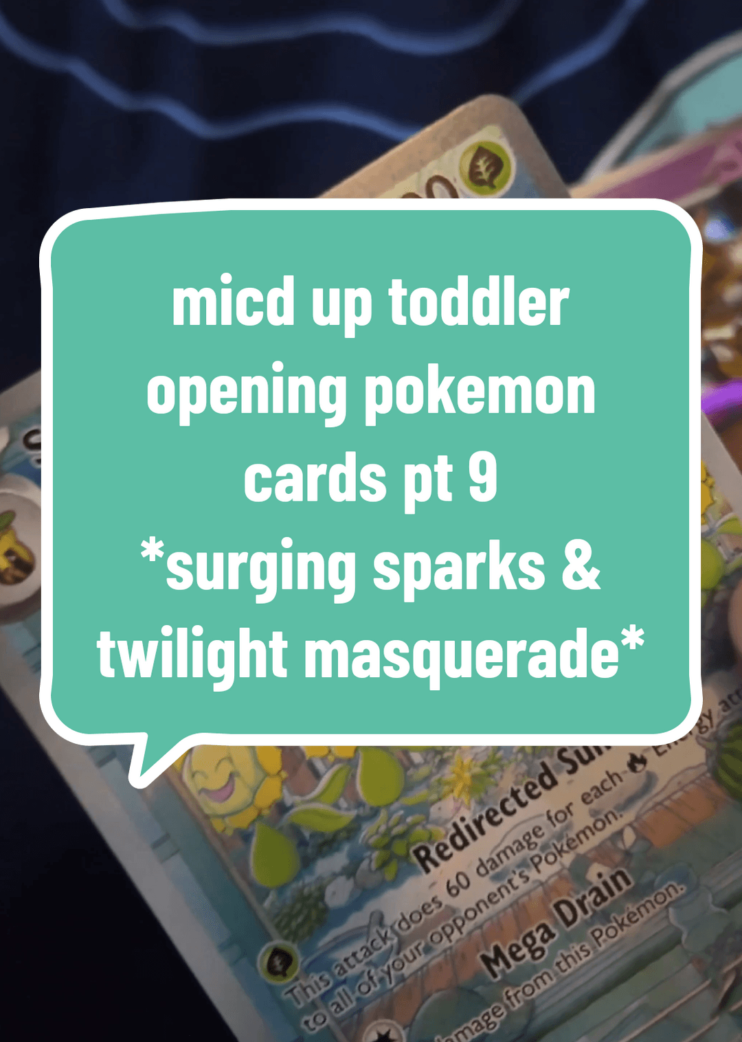 don't ask me why she was whispering these names into the microphone ok? toddler does what toddler wants 😅
@Pokémon Company Int’l
#toddle
