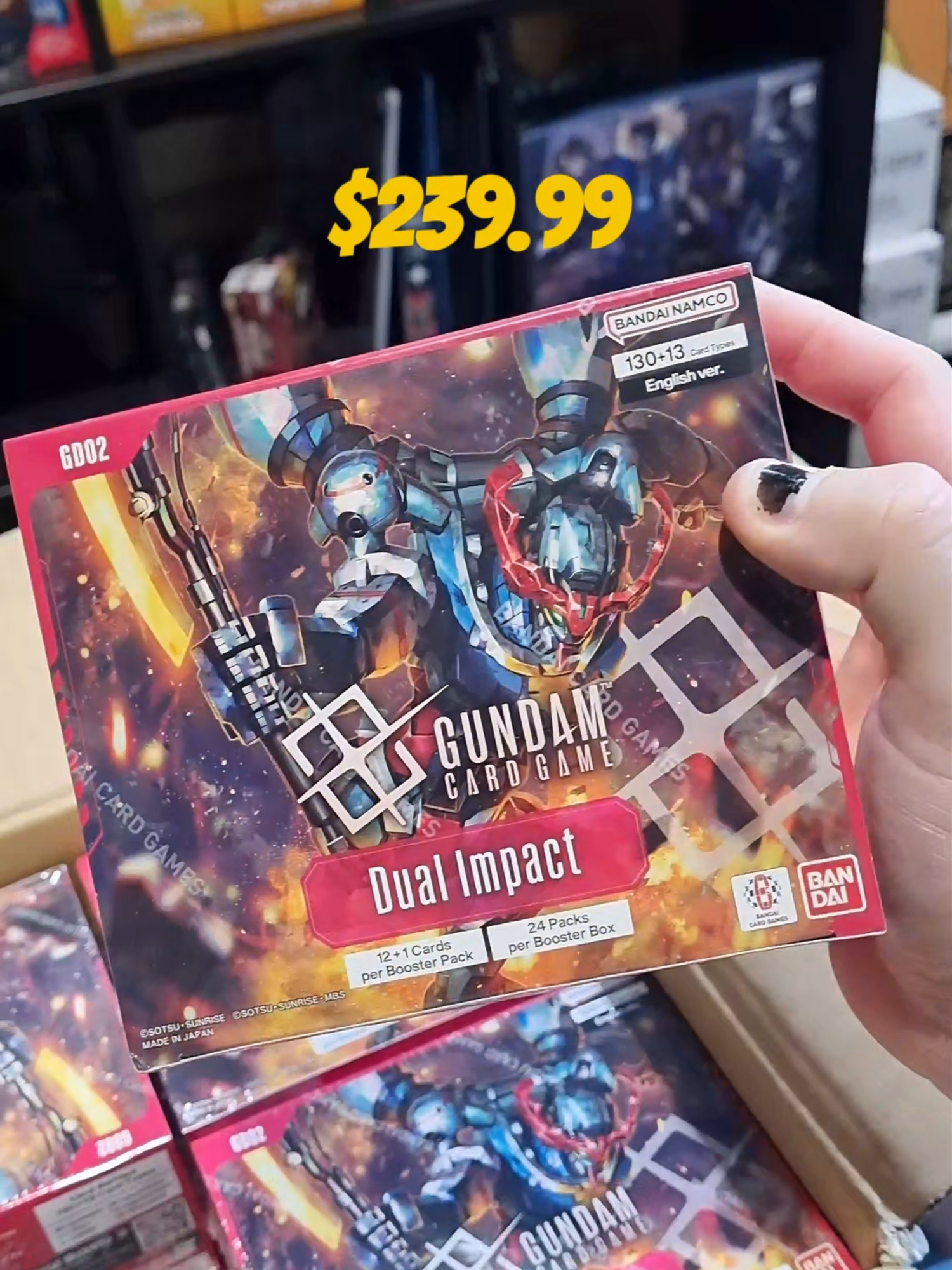 Gundam GD02 Early Access! Episode 56!
early access to the NEW Gundam GD02 Booster Box and we hit BIG!!!
https://www.gamers-village.com.au/