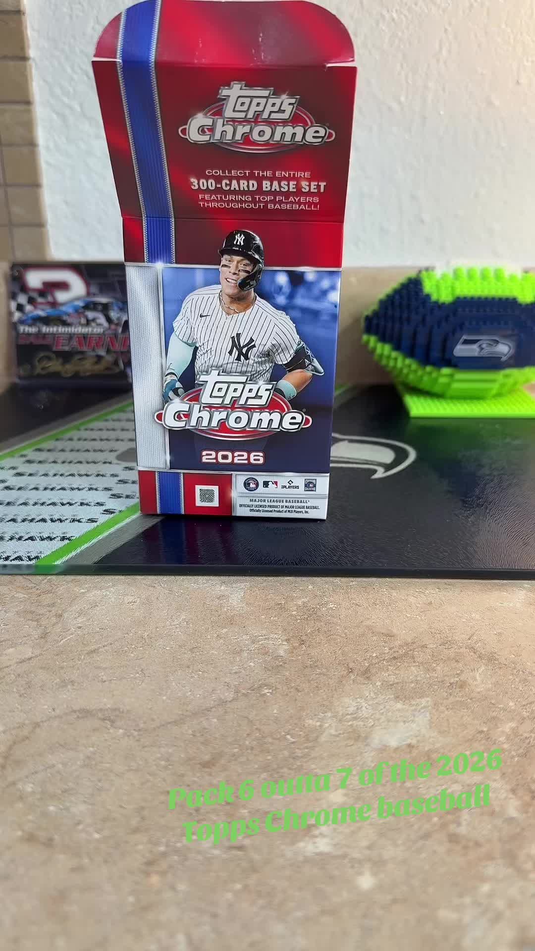 Pack 6 outta 7 of the 2026 Topps chrome baseball #minions #toppschromebaseball #mlb #shoheiohtani