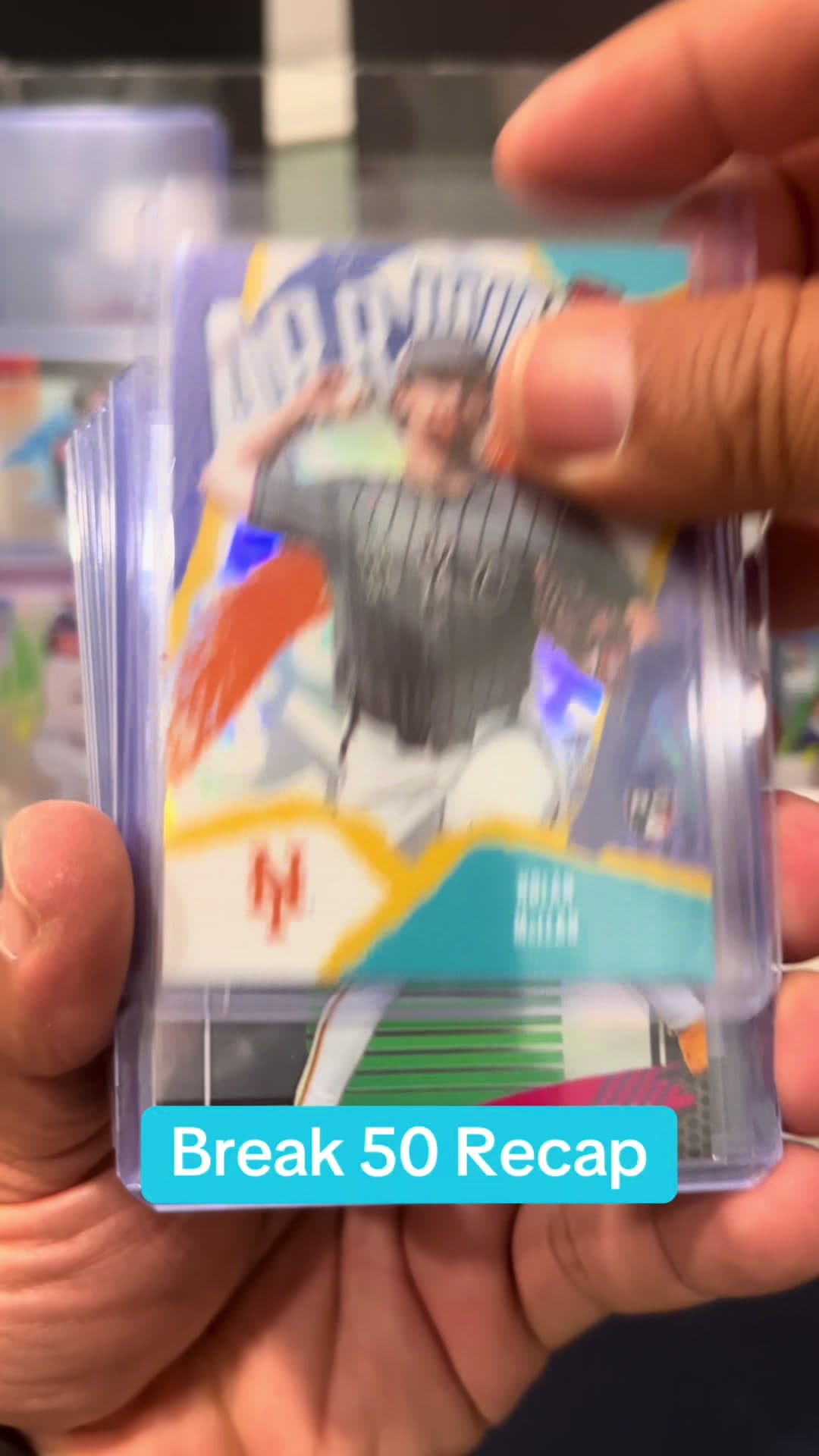 Break 50 Recap #JaysRips #sportscardhobby #tiktokshop #tiktoklive #breakrecap