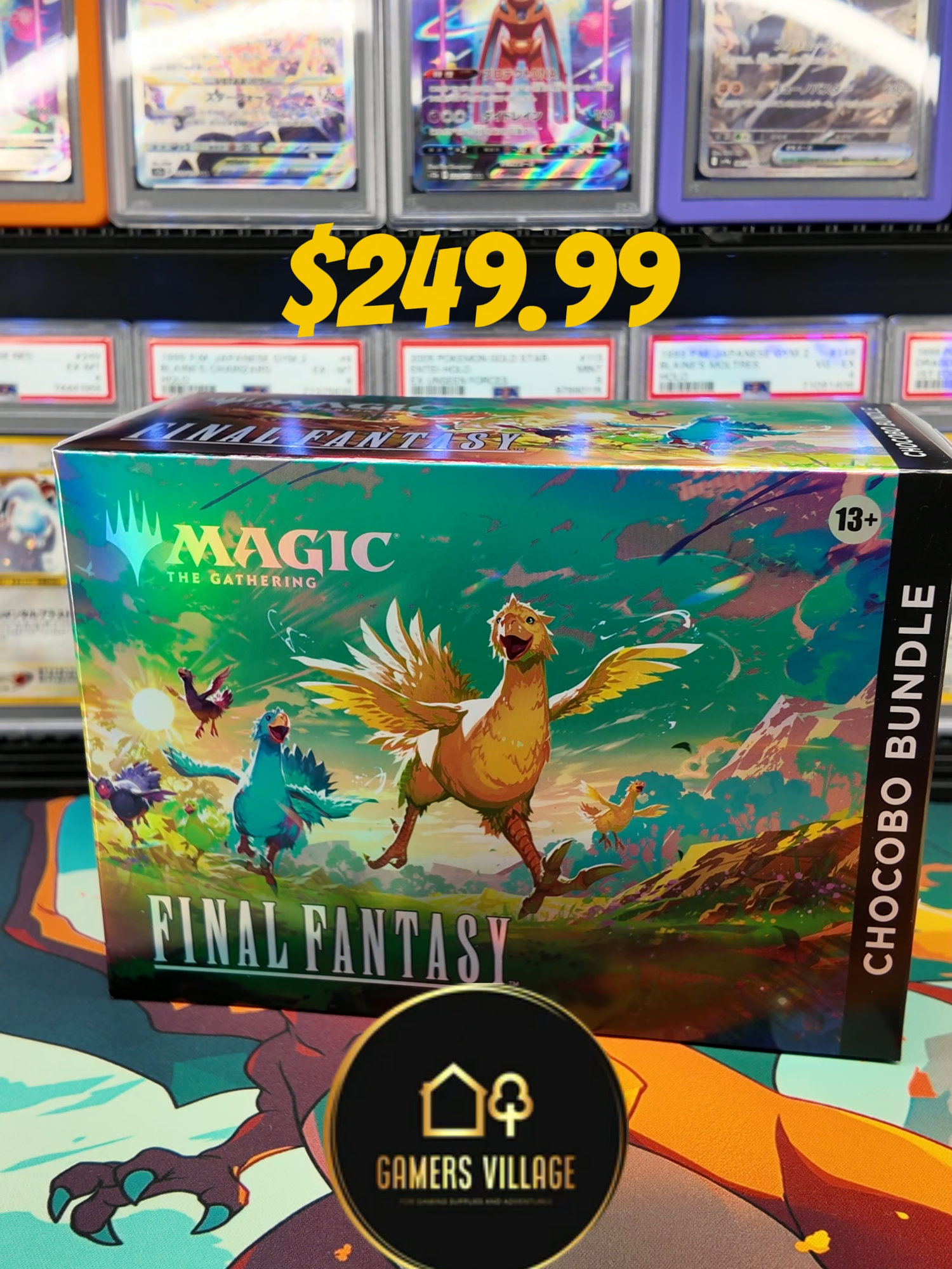 MTG final fantasy Chocobo bundle! Episode 64!
Final Fantasy Chocobo Bundle! $249.99 Box supplied by Gamers Village! if you want to find the
