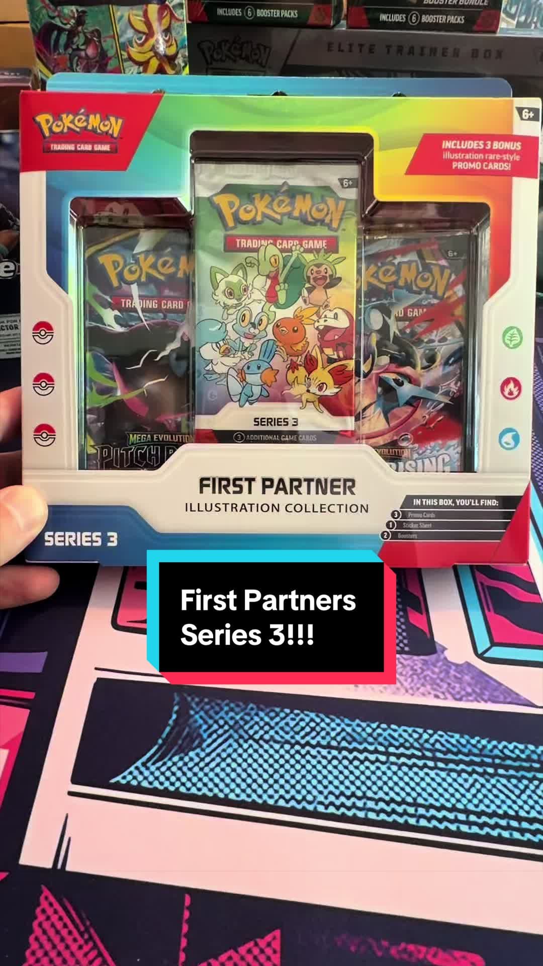Series 3 First Partners is officially cracked 👀🔥 These boxes are way more fun than I expected. Let’s see if we can hit one of the big prom