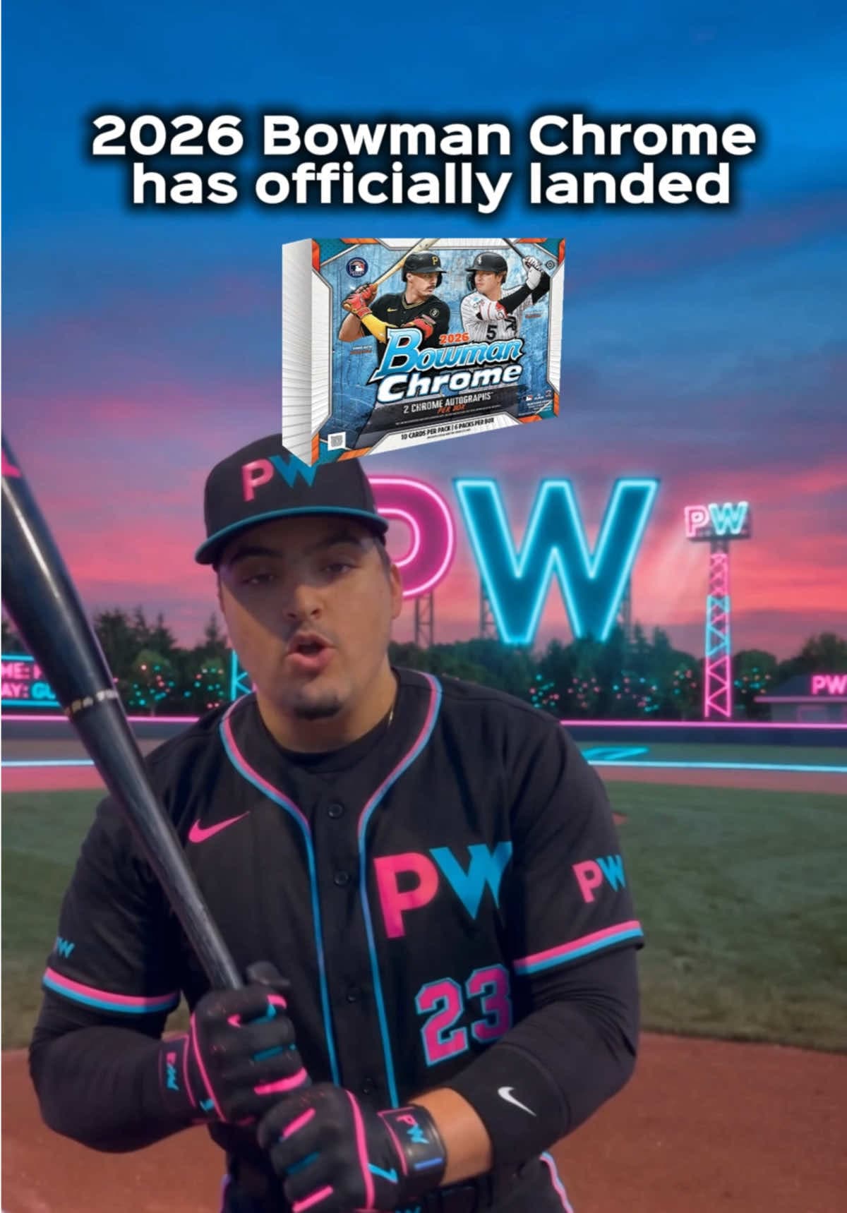 See you guys on @Whatnot tomorrow September 9th, for Bowman Chrome Baseball! #bowmanchrome #baseball #mlb #thehobby #bowmanchrome2026