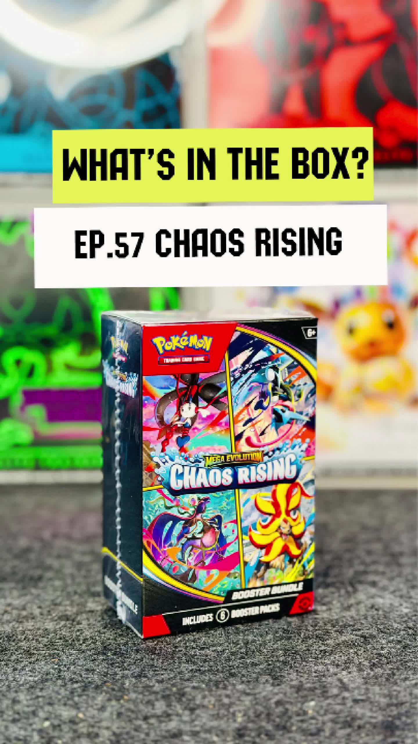 WITB Ep57 – Chaos Rising Booster Bundle 🌪️ Episode 57 of What’s in the Box? Back into Chaos Rising — this time with a Booster Bundle. Still