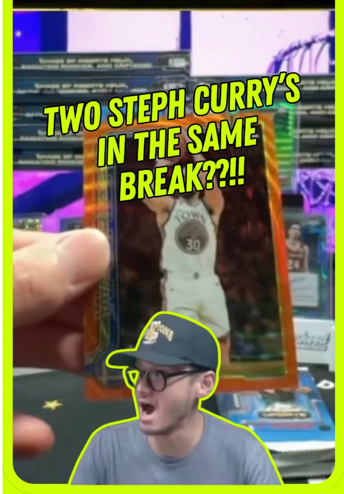 JOHNNY PULLING TWO SICK STEPH CURRY’S IN THE SAME BREAK!! 🔥👀 #toppschrome #basketballcards #sportscards #thehobby #cardtok @Unpack Heros