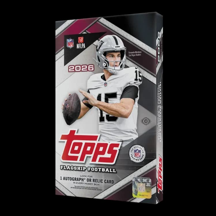 2026 Topps Flagship Football Is Real — And the Hobby Is Already Buzzing