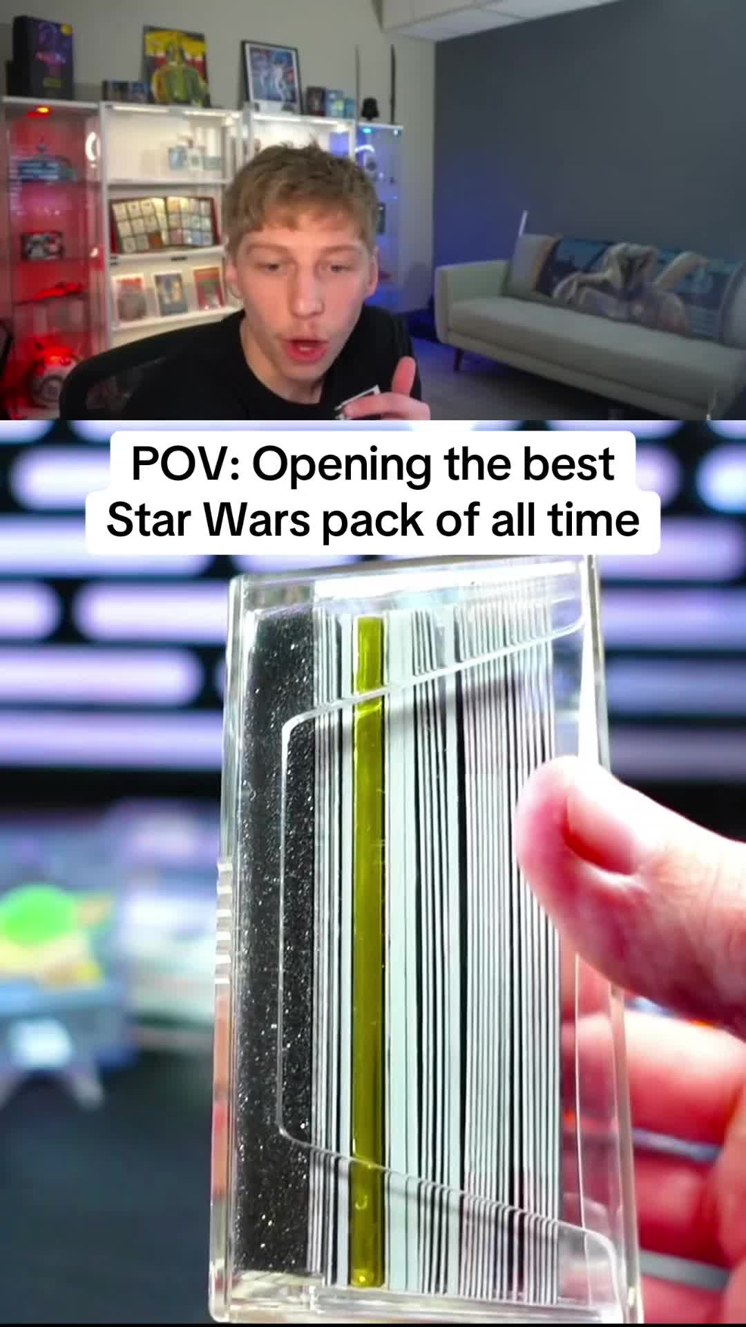 The best card I’ll ever pull 😭🔥 2025 Star Wars Smugglers Outpost Prequels Quad Autograph 1 of 1 - Anakin Skywalker, Padme Amidala, Mace Wi