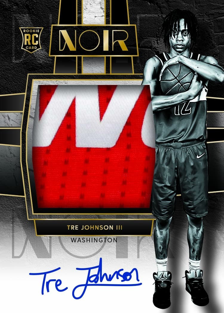 Tre Johnson III Rookie Autograph