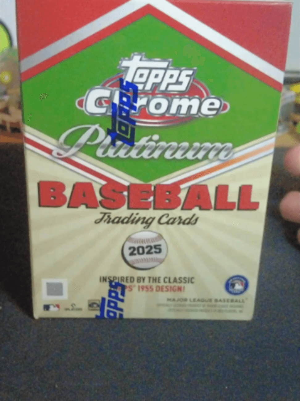 NEW RELEASE LUCK! π±π Opening the brand-new 2025 Topps Chrome Platinum Baseball Blaster! Hunting for Paul Skenes and retail-exclusive Prism