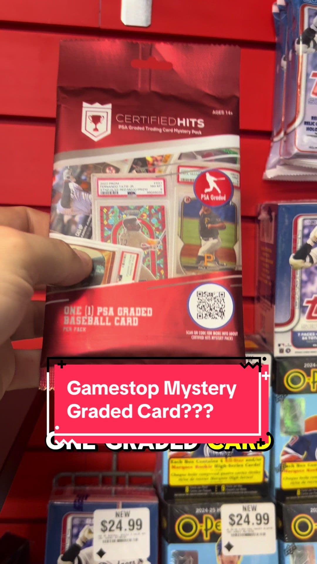 GameStop has a mystery Pack now???? We have to see if this is worth it or just another repack scam…… you know for science …….
#mystery #hobb