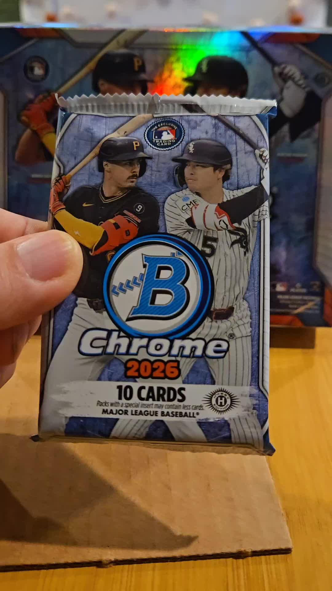 #thehobby #sportscards #toppschrome #mlb #baseball