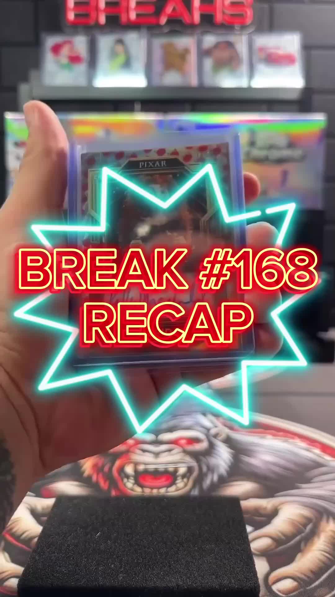 BREAK #168 RECAP #bignastybreaks #disneychrome #toppschrome #disneybreaks #cardbreaks #disneycards #mickeymouse