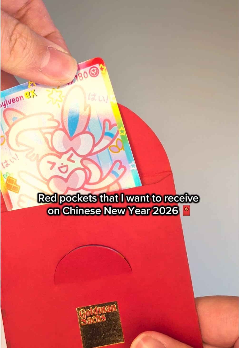 Red pockets that Pokémon lovers would love to receive for sure🧧
Red pockets and Pokémon cards are kind of similar, right? The excitement i