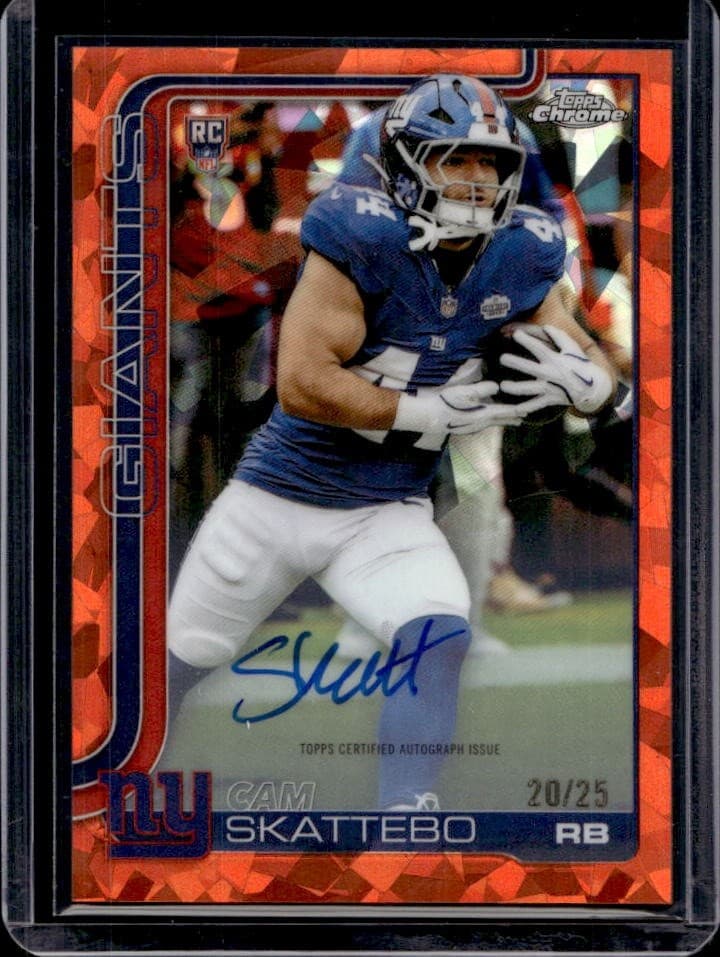 Cam Skattebo Rookies Autographs Sapphire