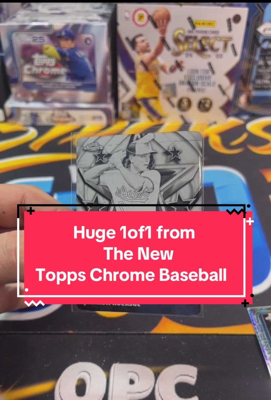 This One of One snuck up on me and had me speechless, just wow !!!! 1of1 Jackson Holiday from the NEW @topps chrome Baseball Hobby Box!!!
@o