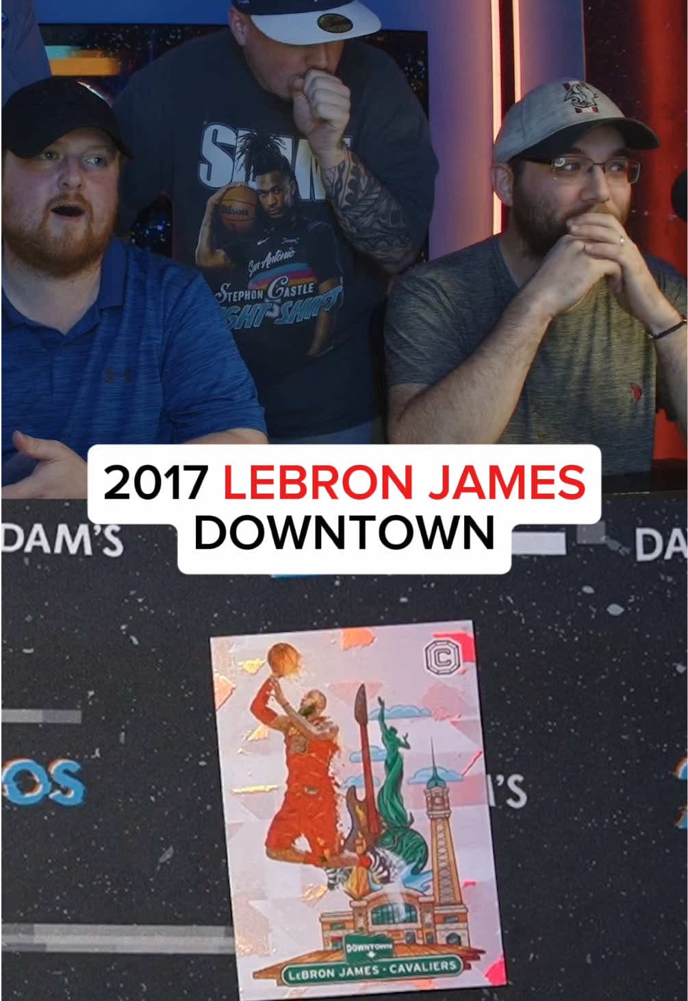WE PULLED A LEBRON JAMES DOWNTOWN OUT OF 2017 PANINI CORNERSTONES😱😱😱😱 @dacardworld @Panini America #lebronjames #nba #sportscards #pa