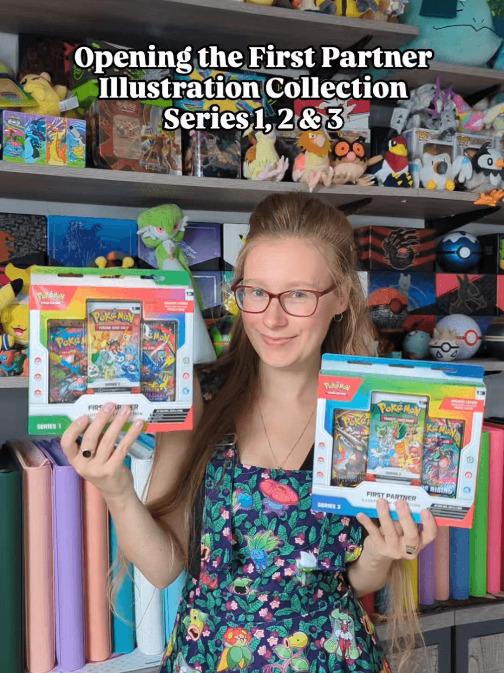 Opening up all three first partner illustration collection boxes! Who is your favourite starter? What are your thoughts on these promos? Whi