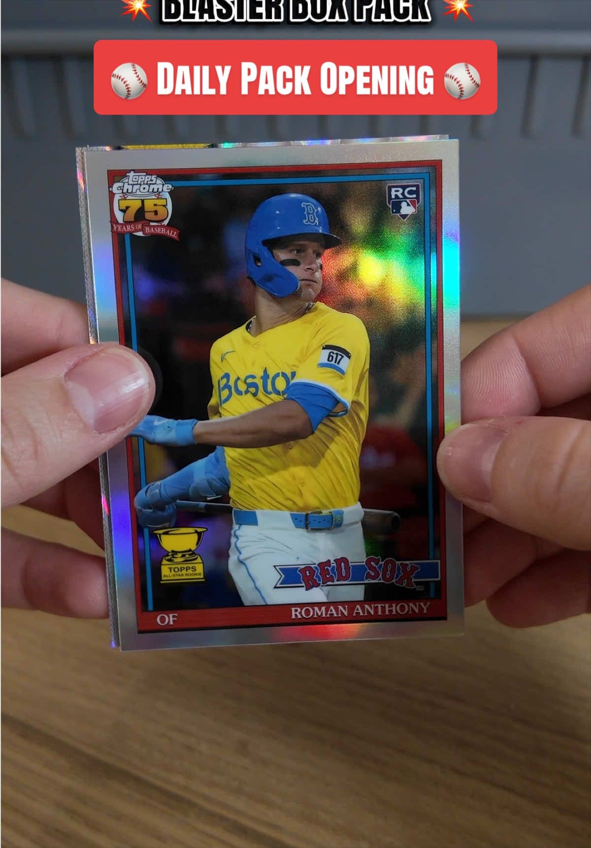 ⚾️ Daily Pack Opening ⚾️ 2026 Topps Chrome Baseball Blaster Box Pack #Topps #MLB #fyp #hobby #collx @Card Dealer Pro @CollX @ebay @MLB @A